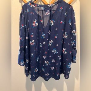 Flowered Blouse